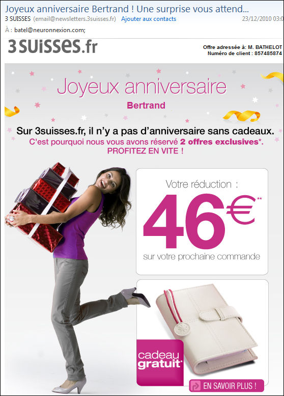 Quelques Exemples D Emails D Anniversaire